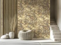 Oriental inspired relaxing interiors with zen decor, wall panels