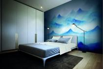 Bedroom design ,interior of Modern style, 3d Rendering, 3d illustration