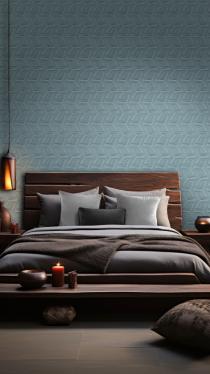 Organic form complete bed set UHD wallpaper